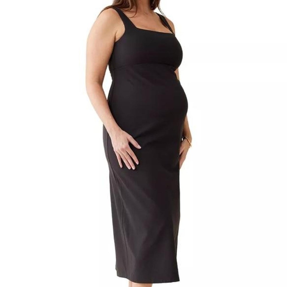 Ingrid + Isabel Maternity Everyday Midi Dress Tank Summer Dress